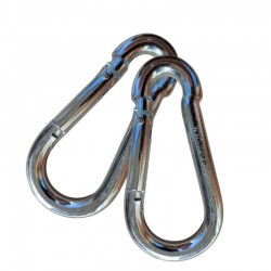 2 petits mousquetons hamac