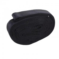 Une sangle de fixation noire pour hamacs chaises