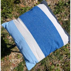 Coussin moelleux Tours bleu marine