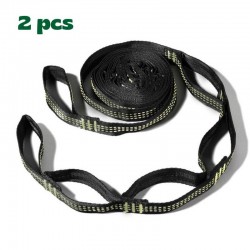 Paire de sangles de fixation vert clair