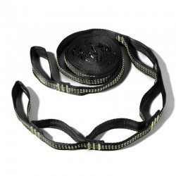 Une sangle de fixation vert clair pour hamac chaise