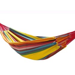 Hamac duo jaune rouge